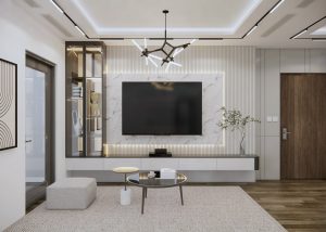 Thi Công Nội Thất Nhà Bác Tư Ở Chung Cư Phương Canh Residence