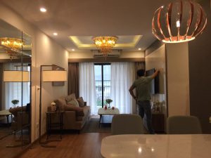 Thi Công Nội Thất Nhà Anh Lâm Chung Cư MHDI 1 Mỹ Đình